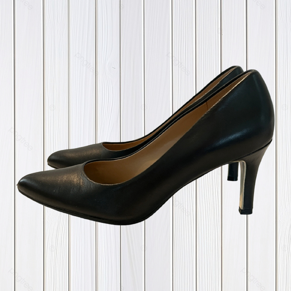 NATURALIZER Natalie Black Leather Dress Pump (Size 6) NWOT - Picture 2 of 7